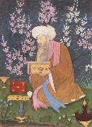 Ali of Golconda, Poet in a garden